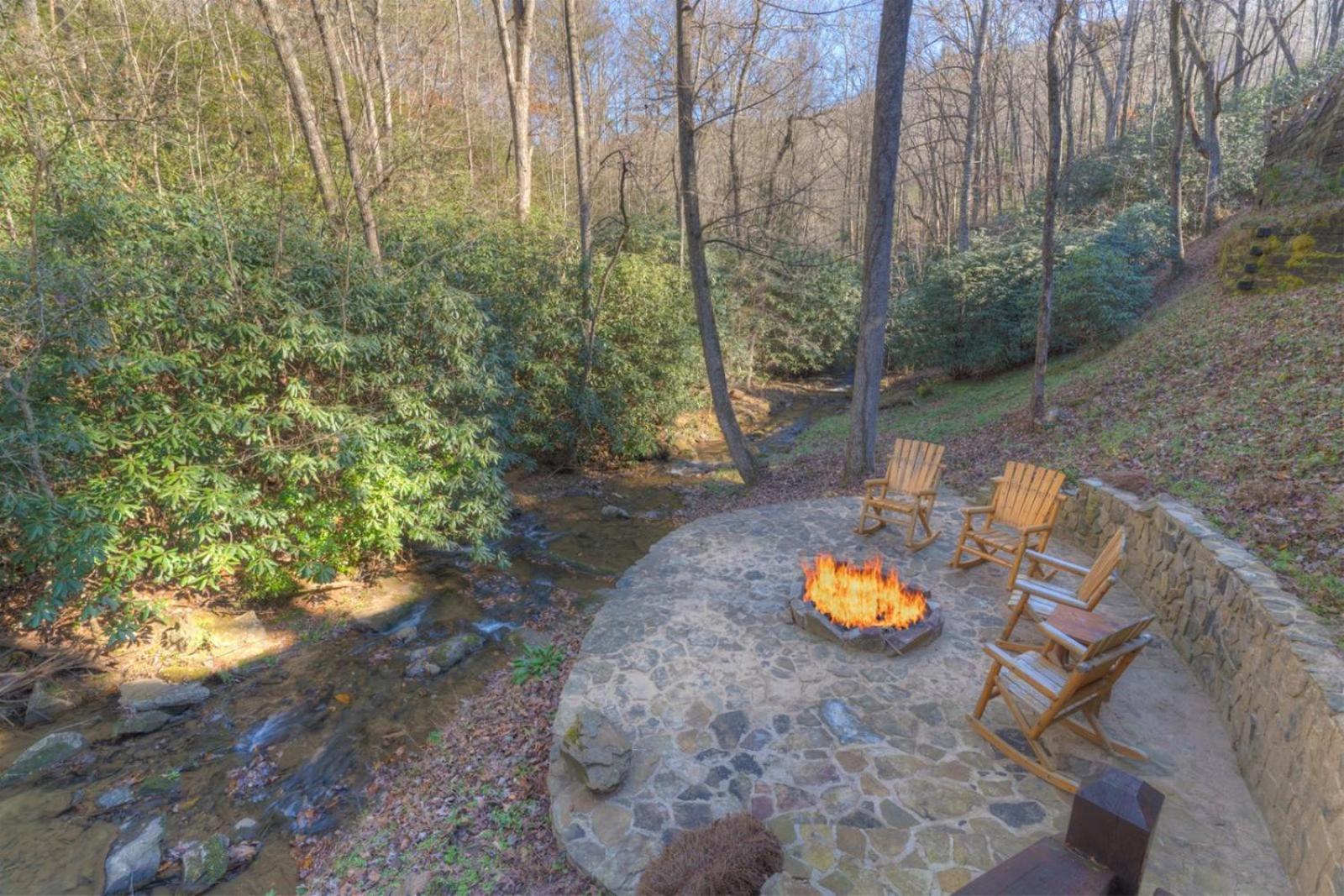 Rushing Waters - Creekside Cabin In North Ga Blue Ridge Exterior foto