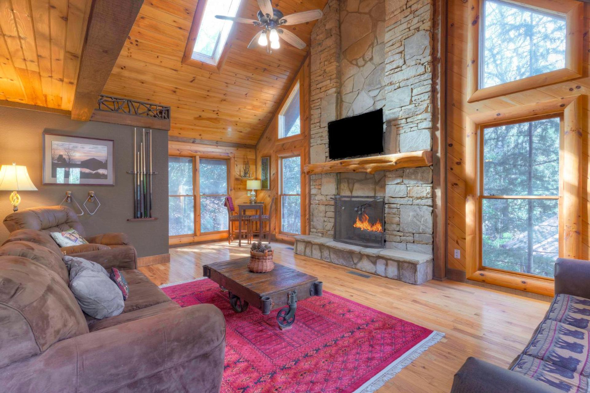 Rushing Waters - Creekside Cabin In North Ga Blue Ridge Exterior foto