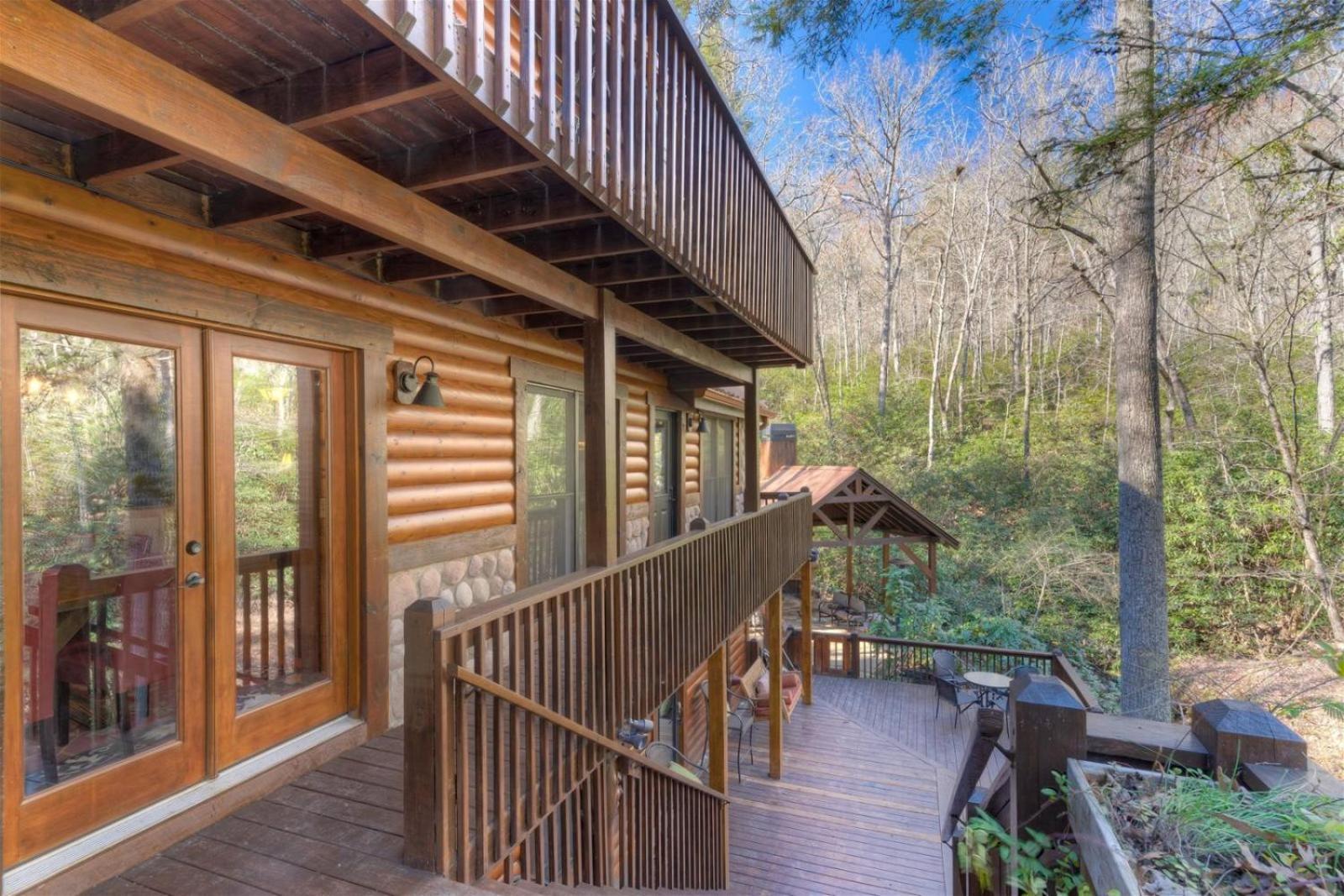 Rushing Waters - Creekside Cabin In North Ga Blue Ridge Exterior foto