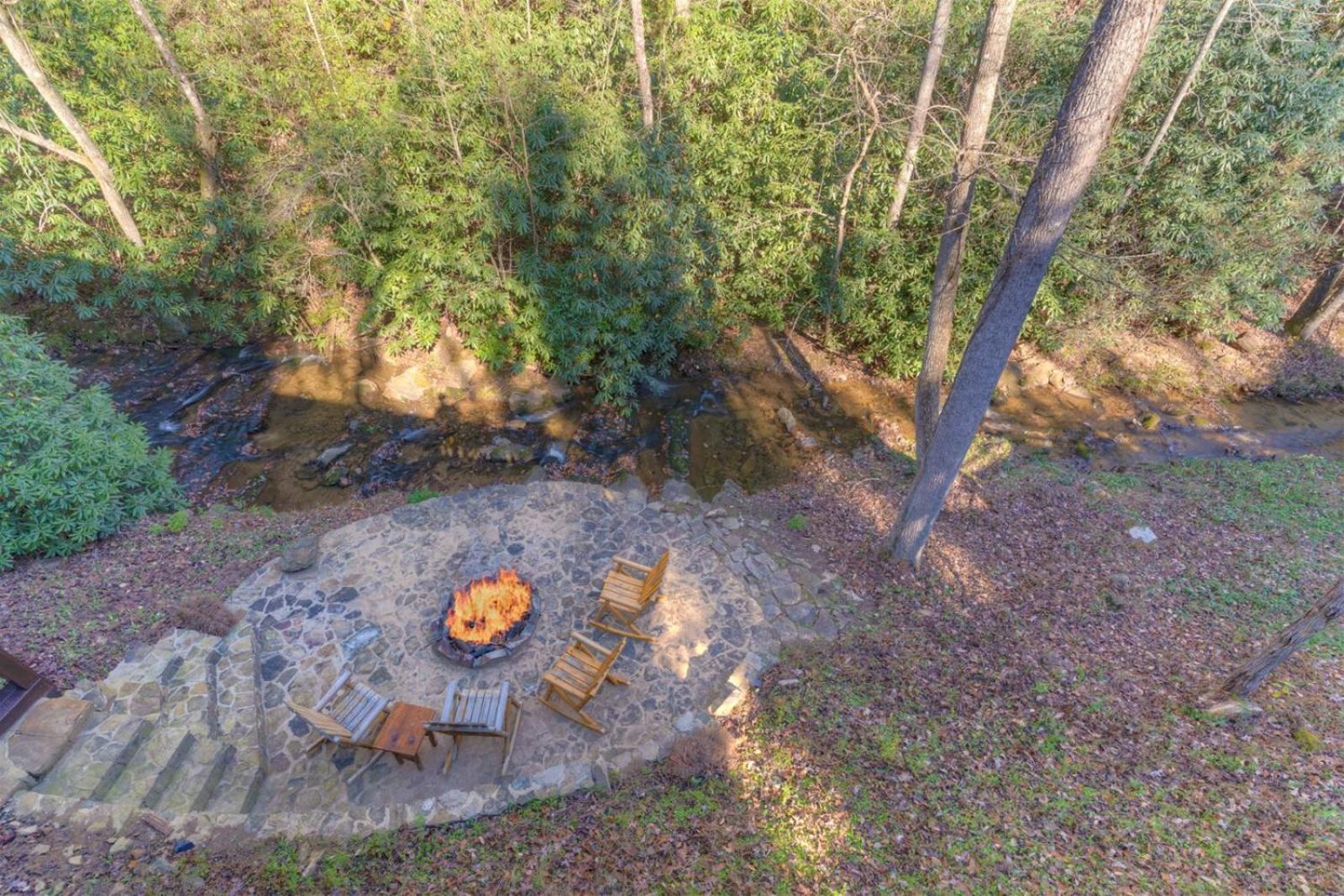 Rushing Waters - Creekside Cabin In North Ga Blue Ridge Exterior foto