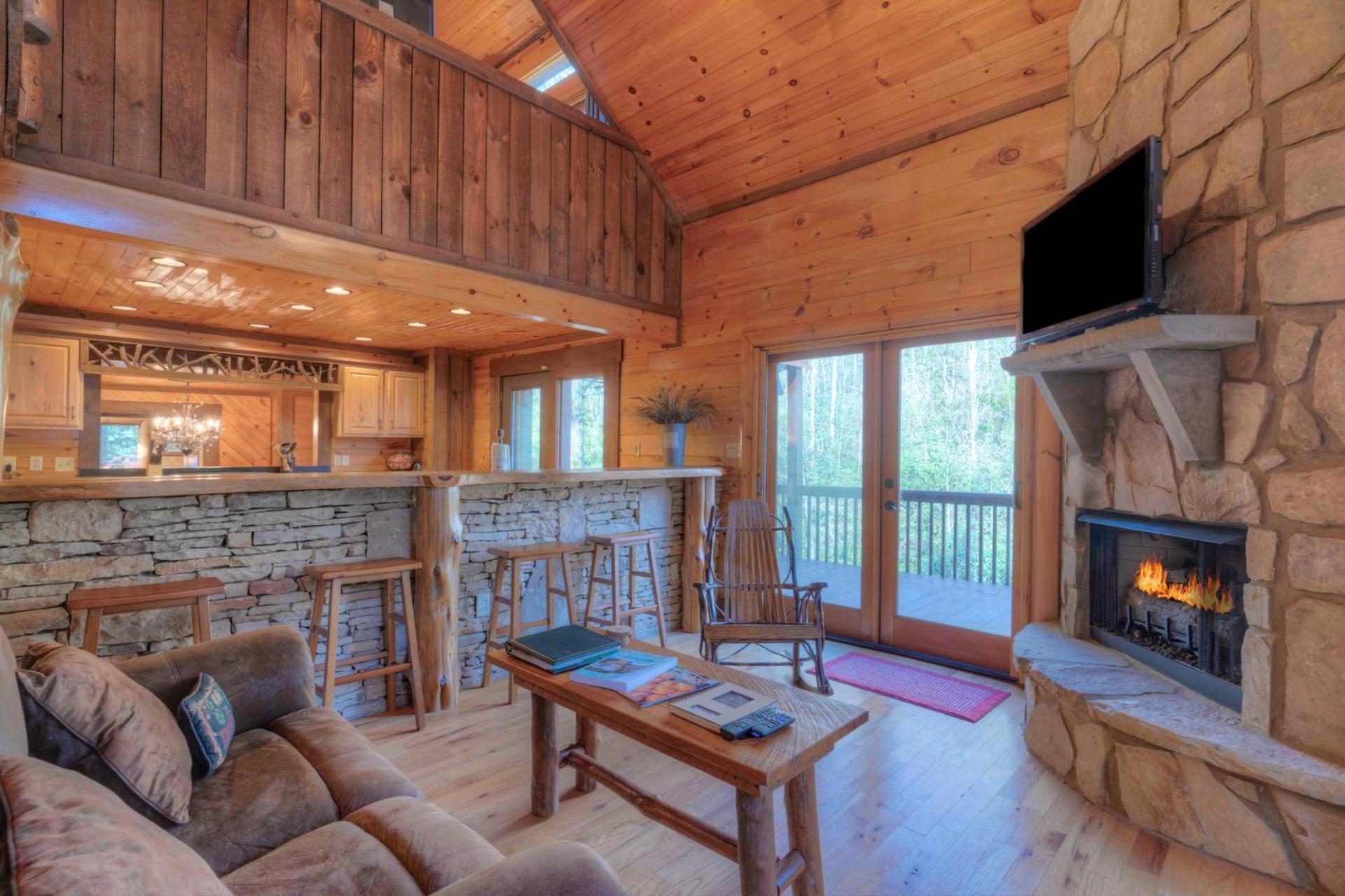 Rushing Waters - Creekside Cabin In North Ga Blue Ridge Exterior foto