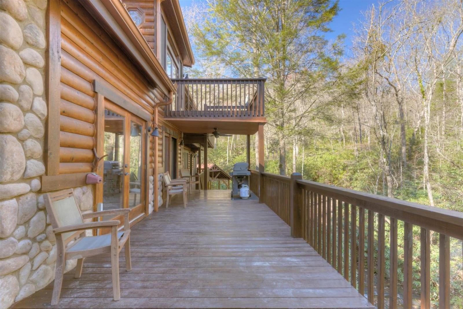 Rushing Waters - Creekside Cabin In North Ga Blue Ridge Exterior foto